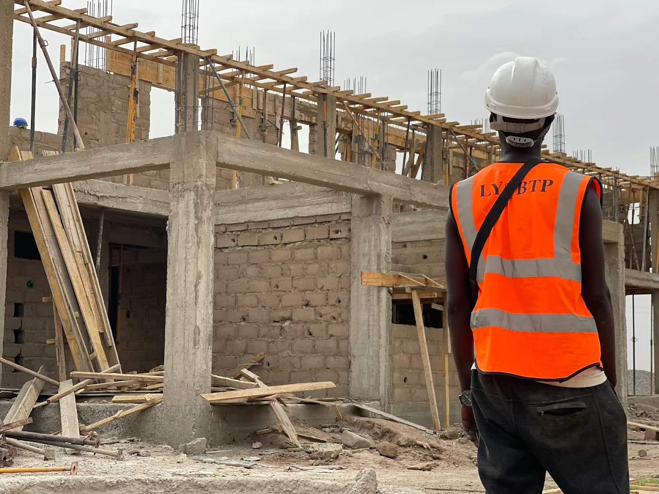 Équipe LYS-BTP sur chantier