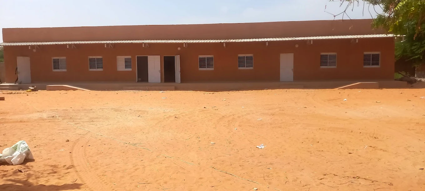 Bâtiment scolaire livré